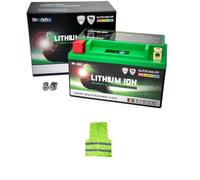 KOMPATIBEL MIT Suzuki GSX R Hayabusa 1300 pro Jahr 1999 al 2007 Schlagzeug SKYRICH HJTX14H-FP GELADEN FÜR DIE VERWENDUNG VON BATTERIEN Lithium 12V 48WH 240A 150X87X93CM