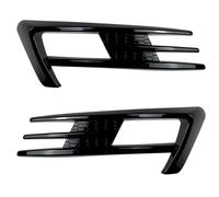 Kompatibel Mit VW 2016 2017 Für Golf 7 Für MK7 Für GTI Nebelscheinwerfergitter Frontstoßstange Untere Wabengitter-Grillabdeckung Gitter Nebelscheinwerfer(Glossy Black)