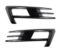 Kompatibel Mit VW 2016 2017 Für Golf 7 Für MK7 Für GTI Nebelscheinwerfergitter Frontstoßstange Untere Wabengitter-Grillabdeckung Gitter Nebelscheinwerfer(Carbon Fiber Look)