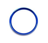 Kompatibel Mit VW Für Passat B8 Für CC 2016 2017 2018 2019 2020 2021 Auto-Armaturenbrett-Center-Uhr-Dekorationsaufkleber Autoinnenraum(Blue)