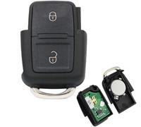 kompatibel mit VW Seat Skoda 2Tasten Schlüssel Gehäuse Elektronik 433 MHz VRK06