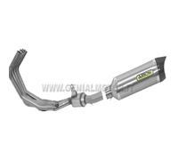 Komplett Auspuff Arrow Street Thunder Titano Yamaha Xj6 2009 > 2015