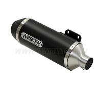 Komplett Auspuff Arrow Urban Aluminium Schwarz Honda Forza 125 2015 > 2016