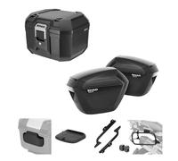 Komplett-Kit SHAD TR41 Schwarz & SH23 Schwarz Für CF MOTO 700 MT ADV 2025-2026