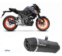 Komplette Auspuff Leovince Kohlenstoff Zugel LVONE EVO YAMAHA MT-125 2021 2023