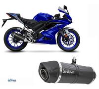 Komplette Auspuff Leovince Kohlenstoff Zugel LVONE EVO YAMAHA YZF-R125 2021 2023