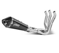 Komplette Auspuff MIVV DELTA RACE Black für TRIUMPH TIGER SPORT 660 2022 2024.