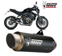 Gp Pro Auspuffsystem mit EG-BE Carbon/Titan/Black Steel