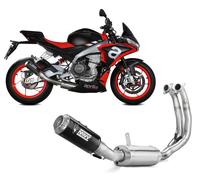 Komplette Auspuff Mivv MK3 Kohlenstoff APRILIA TUONO 660 2021 > 2024