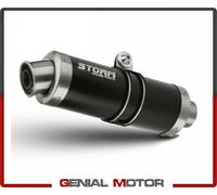 Komplette auspuff Storm Mivv Schalldampfer Gp schwa Suzuki Gsx-s 125 2017 > 2019