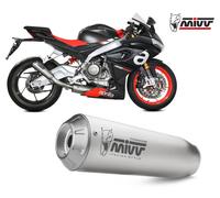 Komplette Auspuffanlage inox MIVV X-M1 Titan Hoch APRILIA RS 660 2020 > 2023