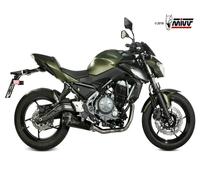 MIVV AUSPUFF KOMPLETTE HOMKAT DELTA RACE SCHWARZ KAWASAKI Z 650 Z650 2019 19