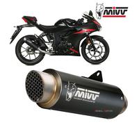 Komplette Auspuffanlage MIVV GP PRO Schwarz Inox SUZUKI GSX-R 125 2017 > 2020