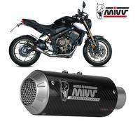 Komplette Auspuffanlage MIVV MK3 Carbon fur HONDA CB 650 R 2019 > 2023