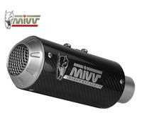 Komplette Auspuffanlage MIVV MK3 Carbon fur KAWASAKI Z650 2017 > 2023