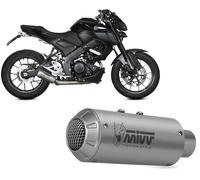 Komplette Auspuffanlage MIVV MK3 Stahl für YAMAHA MT-125 2020 2024