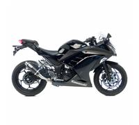 Komplettes Auspuffsystem Leovince GP Corsa Carbon Für Kawasaki Ninja 250 R 2016