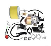 Komplettes Reparaturkit für Rasenmäher Generator Wasserpumpe | Inkl. Zündspule, Luftfilter, Dichtungen, Kraftstoffleitung, Clips, passende für gx120 X200