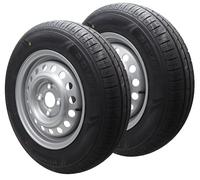 Komplettrad 155/80R13 84N 100x4 PKW Anhänger 4Jx13 Reifen !! 4-LOCH !! 155 80 R 13 (2x)