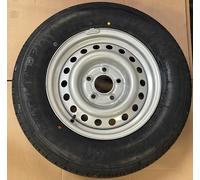 Komplettrad für Wohnwagen+Reifen 195/70R14 96N Budgetreifen Trailer 900 KG M&S