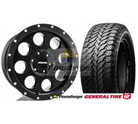 Kompletträder 18 Zoll Offroad MAN TGE VW Crafter Delta Klassik-B schwarz General