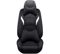 Komplettset Autositzschoner Für Kia Für Ceed Für RIO 3 4 Für Sportage 2011-2019 Leder Auto Sitzbezug Zubehör Accessories(Schwarz,Deluxe Edition.)