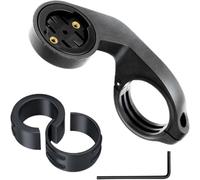 KOMUNJ Fahrrad Halterung kompatibel mit Garmin Edge, GPS Fahrradhalterung Kunststoff, Fahrradlenker Halterung 25.4mm 31.8mm Fahrrad Scheinwerfer Kameras Halter Out Front Bike Mount