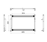 Mahle | Kondensator, Klimaanlage | AC 490 000S