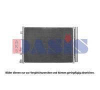 Kondensator Klimaanlage AKS DASIS 512096N für Hyundai I20 I