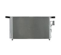 NISSENS 94869 Klimakondensator Klimaanlage Auto mit Stickstofffüllung mit Trockner Kompatibel mit HYUNDAI SANTA FÉ II CM 351303191 976062B000 976062B000AS