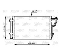 Kondensator Klimaanlage VALEO 814351 für Kia Hyundai Cee'd SW Elantra IV I30