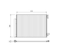 Kondensator Klimaanlage VALEO 814373 für Dacia Renault Duster Logan I Lodgy