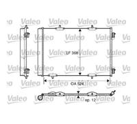 Kondensator Klimaanlage VALEO 818015 für Citroën Peugeot DS Opel Xantia Ds3 207