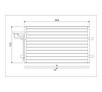 Kondensator Klimaanlage VALEO 818046 für Ford C-Max Focus II Turnier