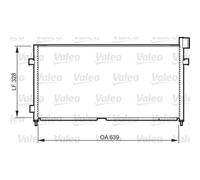 Kondensator Klimaanlage VALEO 818984