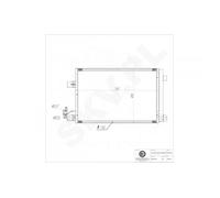 Kondensator Von Klimaanlage für VW California T5 Wohnmobil Multivan V