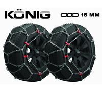 KONIG SCHNEEKETTEN 16 MM 235/45R20 GRUPPE 247 XD-16 SUV TRANSPORTER ZUGELASSEN