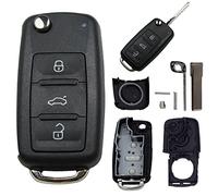 KONIKON Auto Fernbedienung Gehäuse Modern Rohling HAA Ersatz Klappschlüssel passend für VW Seat NEU