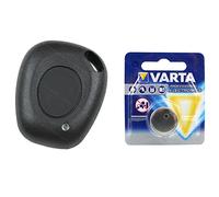 KONIKON Schlüsselgehäuse Funk Fernbedienung 1 Taste Gehäuse + Batterie Autoschlüssel Batterie Ersatz Neu passend für Renault Espace III Laguna I Megane I