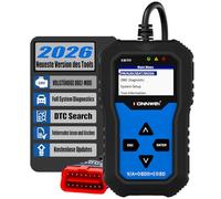 KONNWEI KW350 OBD2 Diagnosegerät fürs Auto, Profi KFZ Scanner für alle Fahrzeugsysteme, Fehlercodes lesen & löschen, OBDII/EOBD, Öl-Reset, EPB, Batterie, Drosselklappe, für VW Audi Skoda Seat