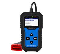 KONNWEI KW350 OBD2 Diagnosegerät KFZ, Alle Systeme Scanner mit OBDII/EOBD Funktionen, Fehlercodes Auslesen & Löschen Motor, Ölservice Reset EPB Batterie Drosselklappe, geeignet für VW Audi Skoda Seat