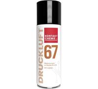 Hellermann Druckluftspray DRUCKLUFT 67 935-11032 | 400ml | ölfrei | trockenes Druckgas | für Elektronik