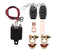 Konuooer Fernbatterie-Trennschalter 12V für Auto, Wohnmobil, LKW, Boot, Batterie-Trennschalter Switch 120A mit Dual-Fernbedienung