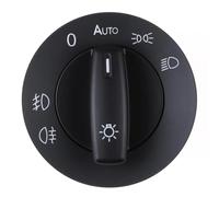 Kopflampe-Schalter Kompatibel Mit VW Für Passat B6 3C2 Für Rabbit V 1K1 2005 2006 2007 2008 10 Pins Auto-Scheinwerfer-Steuerschalter-Taste Nebelscheinwerfer-Schalterknopf 1K0941431BN