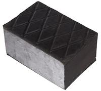 Kora Gummiklotz/Gummiblock für Hebebühne Rangierheber Wagenheber Grubenheber 12 x 8 x 6cm