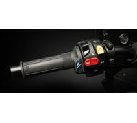 KOSO HG-13 beheizte Griffe integrierter Schalter 130mm, weiss