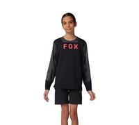 Koszulka ROWEROWA Z DŁUGIM RĘKAWEM Fox JUNIOR Defend Taunt Black YXL