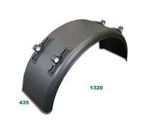Kotflügel Breite 435 Spannweite 1320mm Konsolen für Ø42mm Tragrohr LKW Anhänger