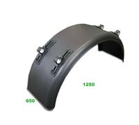 Kotflügel Breite 650 Spannweite 1250mm Konsolen für Ø42mm Tragrohr LKW Anhänger