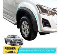 Kotflügel Radlauf Verbreiterungen Radlauf Schutzleisten für Isuzu Dmax 2012-2020